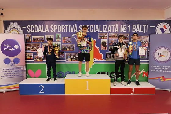Чемпионат Республики Молдова по настольному теннису U-15 2026