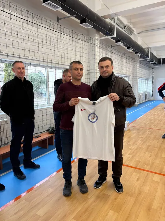 Рабочий визит в детскую спортивную школу мун. Яловены